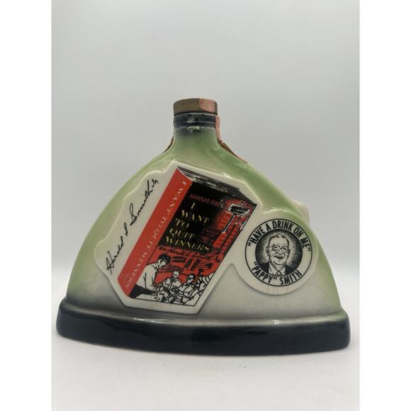 Vintage Jim Beam Harolds Club Whiskey Bottle Wagon Decanter 1969 IA Stamp - Picture 5 of 5